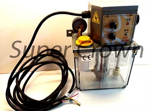 Pompa di Lubrificazione Elettrica Industriale, 220V 2L 180cc/min, Jin-Yin, JY 19C CNC CE - Foto 1 di 3