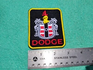 Mopar Dodge Shield Chrysler Corporation Service Parts Dealer Uniform Hat Patch - Picture 1 of 1