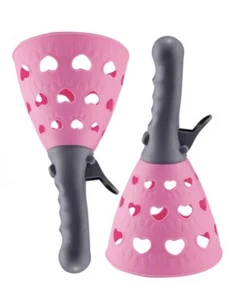 Pink Kids Pop and Catch Ball Game Outdoor Parent-child Interactive Summer Toy - Picture 1 of 4
