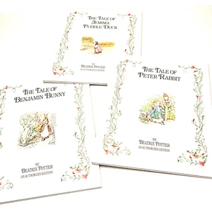 Beatrix Potter Allan Publishers 3x Lot 1991 - Jemima Puddle-Duck, Peter Rabbit, - Picture 1 of 15