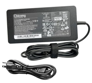 Chicony 20V 6A 120W AC Adapter Charger For MSI Thin GF63 12UCX-898US A17-120P2A - Picture 1 of 9