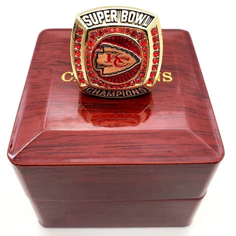 Ring of 2020 Kansas City Chiefs Kingdom KCC P. Mahomes National Champions Rings Cover