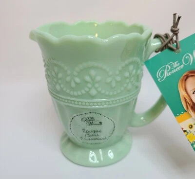 The Pioneer Woman Green Jade Creamer Timeless Beauty Collection NEW - Image 1 of 4
