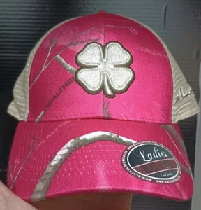 Black Clover Golf Neu mit Etikett Damen Baseballmütze pink Netz Druckknopflasche bestickt BESCHREIBUNG LESEN - Bild 1 von 13