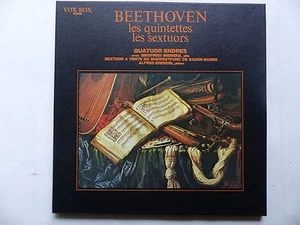 BEETHOVEN Quintettes sextuors QUATUOR ENDRES SIEGFRIED MEINEKE ALFRED BRENDEL - Picture 1 of 1