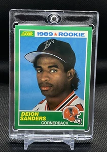 1989 SCORE DEION SANDERS ROOKIE #246 ATLANTA FALCONS HOF RC 2 - Bild 1 von 8