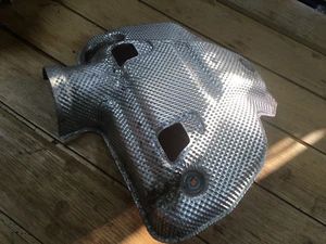Ducati 620 multistrada exhaust silencer underseat heat shield cover - Picture 1 of 2