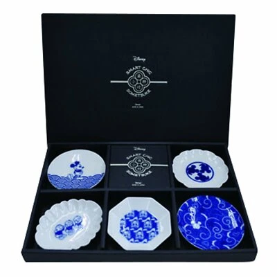 Sango Toki Disney Smart Chic Sometsuke Juego de 5 platos pequeños estándar 3230-01 Foto 1 de 4