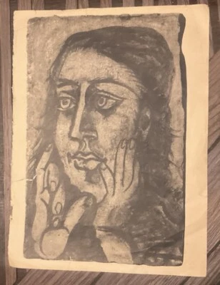 Pablo Picasso 'At Vallauris: Verve' 第一版。 "Femme" — 第 1/4 张图片