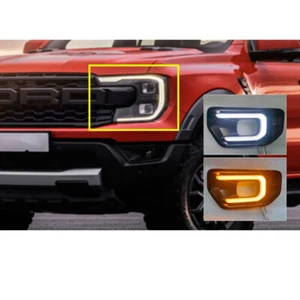 For Ford Ranger 2022-2023 Pickup Front LED Daytime Running Light Two Colors - Picture 1 of 3