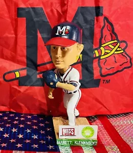 1 RARO BARRETT KLEINKNECHT MISSISSIPPI BRAVES BOBBLEHEAD 103 PELAHATCHIE LAKE - Imagen 1 de 6