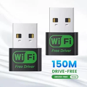 USB WiFi Bluetooth Adapter 150Mbps Dual Band 2.4Ghz T5A6 Network Wireless D0U9 - Picture 1 of 9