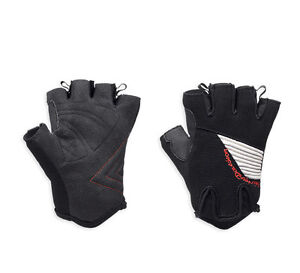 Harley Davidson Women's Sierra Spandex Fingerless Gloves XS New 97238-14VW