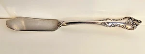 VINTAGE INTERNATIONAL TIEFSILBERTELLER BUTTERMESSER SCHÖNER ZUSTAND! - Bild 1 von 4