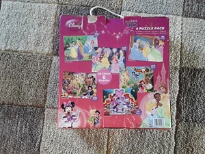 Disney Super 3D Puzzle 6 Pack Puzzles by Cardinal 4- Preowned 2-New - Picture 1 of 2