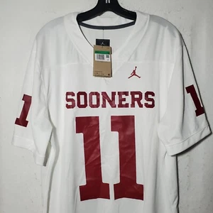 Jackson Arnold Oklahoma Sooners Jersey Men's XL White Jordan NWT - Picture 1 of 14