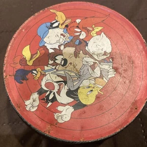 Looney Tunes Taz Hologramm Uhr von 1994 mit Scrunch Ball Dose - RAR - Bild 1 von 8