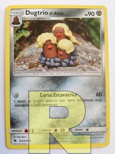 Dugtrio Di Alola ® Tuoni Perduti 123/214 ® Non Comune ® Pokemon ® Italiano - Picture 1 of 1