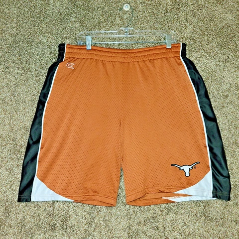 Texas Longhorns Gym Shorts Men's Large  Colosseum Orange Cover