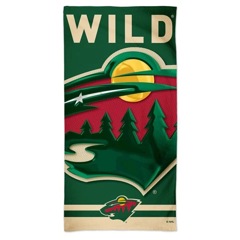 MINNESOTA WILD 30"X60" SPECTRA BEACH TOWEL NEW WINCRAFT 👀🏒 Cover
