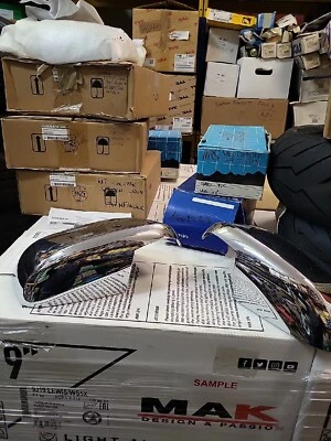 calotte cromate specchietto dx + sx Nissan Navara D40 Pathfinger R51 KE960-EB000 - Immagine 1 di 4