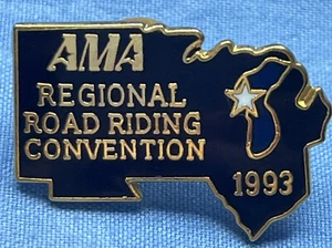 SPILLA SMALTATA AMA REGIONAL ROAD RIDING CONVENTION 1993 - Foto 1 di 5