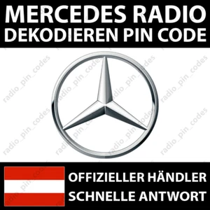 MERCEDES RADIO DEKODIEREN PIN CODE FÜR ALLE MODELLE AUDIO AVUS SOUND TRUCKLINE - Bild 1 von 5