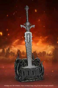 Doom Eternal Crucible Weapon Sword Statue Letter Opener Official Sold Out NEW - Picture 1 of 1