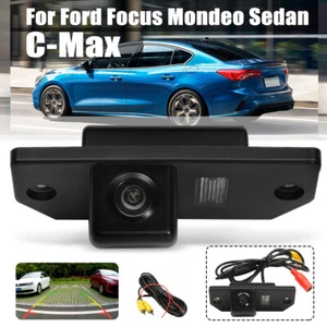 Car Rear View Reverse Backup Camera For Ford Focus Sedan/C-MAX 2007-2009/MONDEO - Picture 1 of 6