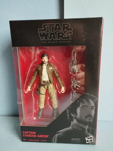 Star Wars figure Captain Cassian Andor Black Series 3,75" / 10 cm Walmart sealed - Imagen 1 de 8