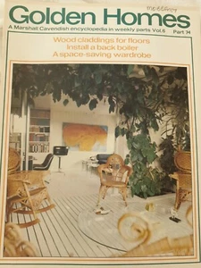 Golden Homes Part 74 Vol 6 Vintage 1972 Make a Wardrobe Home Design Magazine - Picture 1 of 7