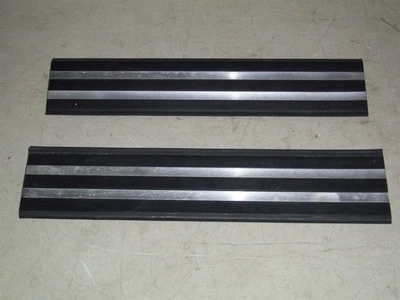 Juego de 2 placas de desgaste de umbral trasero BMW E34 Foto 1 de 4