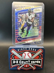 2024 Panini Absolute - Lamar Jackson #9 Red White & Blue Kaleidoscope - Bild 1 von 2