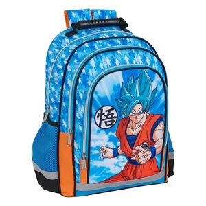 Dragon Ball Zaino Scuola Grande 3 Scomparti + Spallacci e schienale imbottiti - Foto 1 di 7
