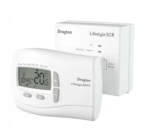 Drayton Lifestyle RFPT 7 Day Wireless Programmable Thermostat THD22120 - Picture 1 of 3