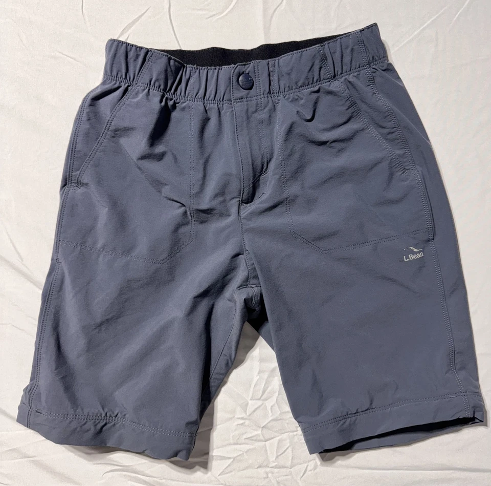 Спортивные шорты-трансформеры LL Bean Cresta туристические на молнии синие детские размер 12 - Изображение 1 из 4
