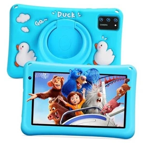 Kids Tablet 7 inch, Android 13, 8GB RAM 64GB ROM Expandable, Octa-Core, Blue - Picture 1 of 6