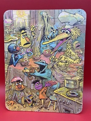 VINTAGE 1970’s SESAME STREET TRAY PUZZLE RESTAURANT SCENE JACK DAVIS Muppets - Image 1 of 4