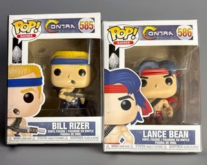 Funko Pop! Bundle Giochi: Contra - Bill Rizer E Lancia Fagiolo - Foto 1 di 8