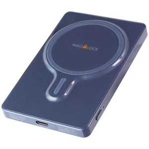 MyCharge Mag-Lock Magnetic Powerbank for MagSafe iPhones - 3,000mAh / Blue - Picture 1 of 4