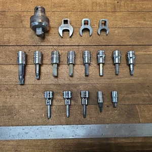 Vintage SNAP-ON TOOLS Mixed Lot • Socket Drivers Crows Feet TOOL Lot ☆USA - Picture 1 of 4