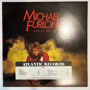 Michael Furlong - Use It Or Lose It Lp Atlantic Promo NM  - Picture 1 of 3