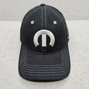 Mopar Strapback Baseball Cap schwarz Einheitsgröße verstellbar bestickt belüftete Löcher - Bild 1 von 10