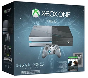 Consola Xbox One 1TB Edición Limitada Halo 5: Guardians Paquete Muy Bueno 5E - Imagen 1 de 5