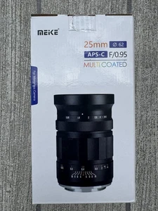 Meike 25mm f0.95 Large Aperture Manual Focus APS-C Objektiv für Canon EF-M Mount EOS - Bild 1 von 5