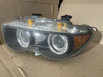 ♨️ 02 03 04 05 BMW 745i DRIVER LADO IZQUIERDO XENÓN OCULTO FARO MONTAJE LÁMPARA OEM Foto 1 de 4