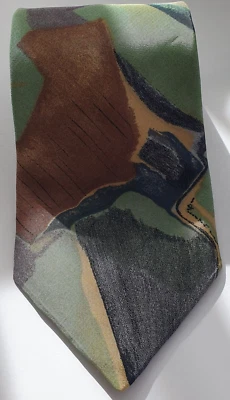 River Island, hombre, corbata, colorida, usada, en buen estado Foto 1 de 4