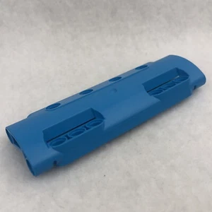 Lego 11954 Dark Azure Technic, Platte gebogen 11 x 3 mit 10 Pin Löchern - Bild 1 von 3