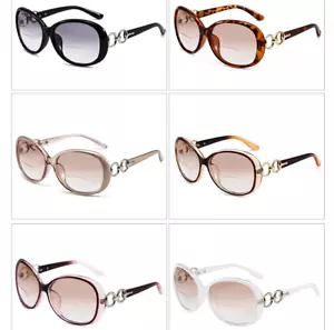 Ladies Tortoise Oversized Bifocal Reading Glasses Sunglasses Tinted UV400 Lenes - Picture 1 of 8