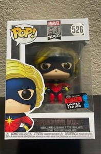 Funko Pop! Figura de vinilo - Marvel #526 - Capitana Marvel - Exclusiva de NYCC 2019 - Imagen 1 de 6